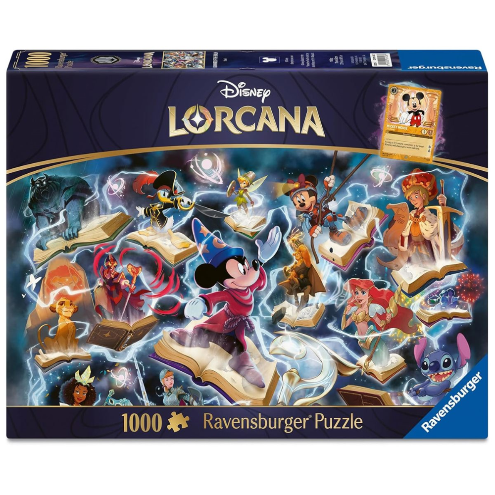 Puzzle - 1000 pcs - Disney Lorcana TCG - Glimmers of the Realm: Steel (EN)