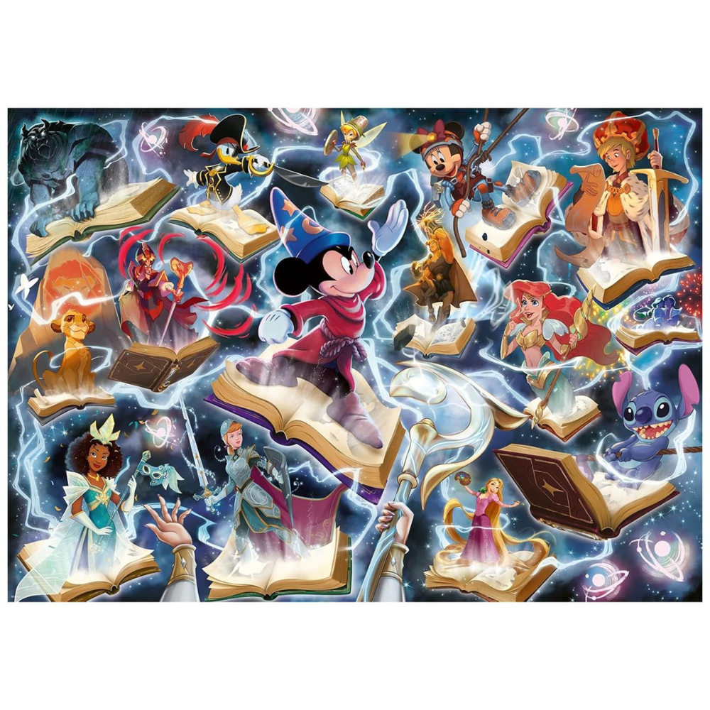 Puzzle - 1000 pcs - Disney Lorcana TCG - Glimmers of the Realm: Steel (EN)