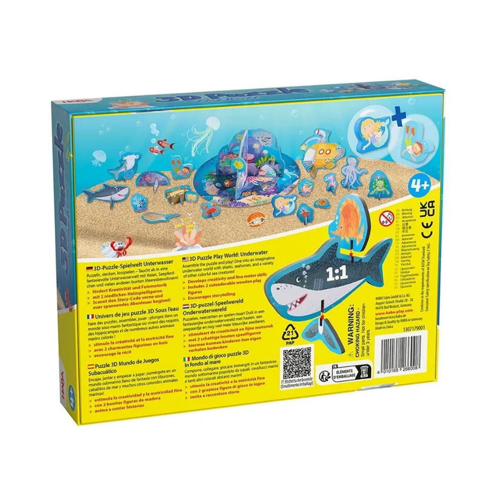 3D Puzzle Play World - Underwater (ML)