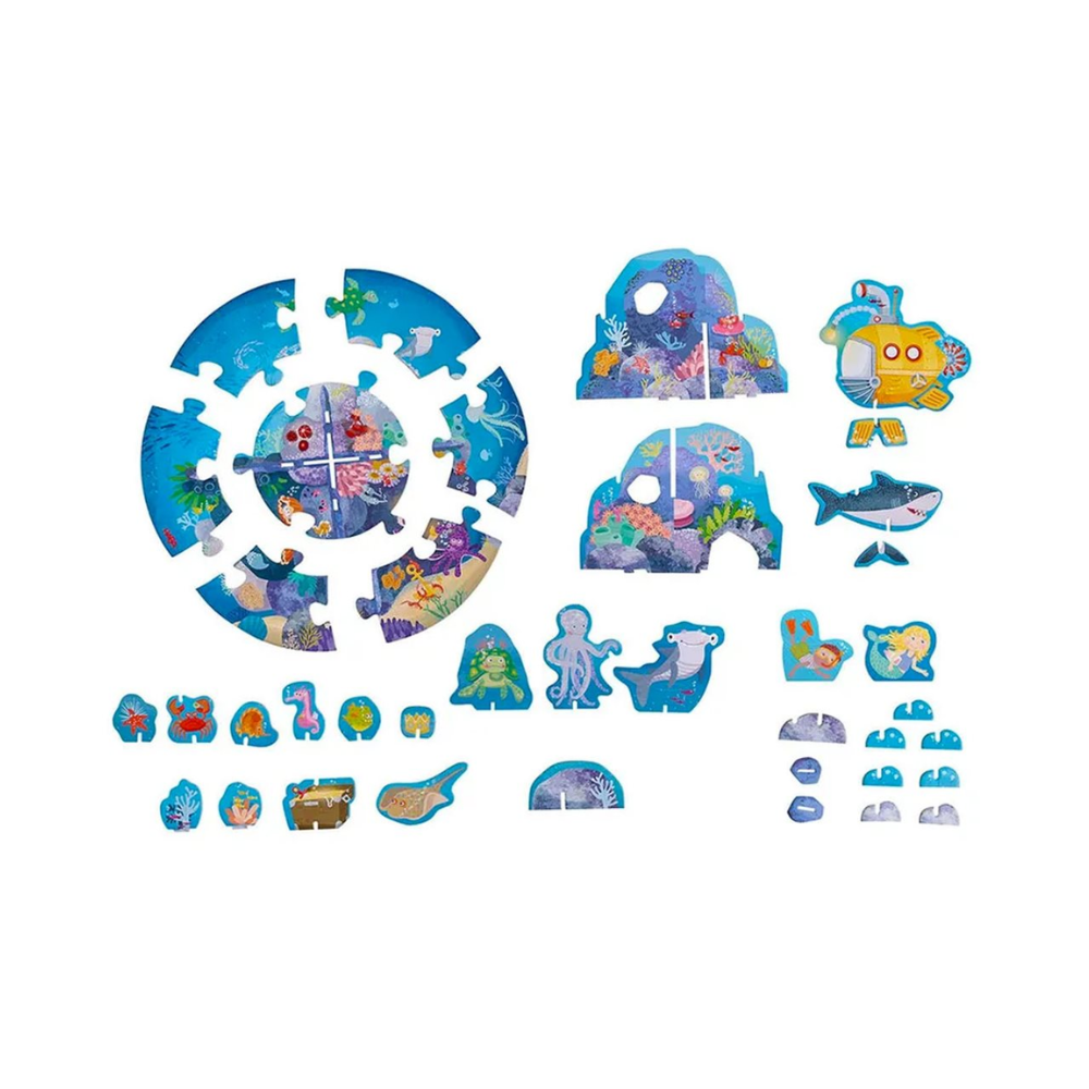 3D Puzzle Play World - Underwater (ML)