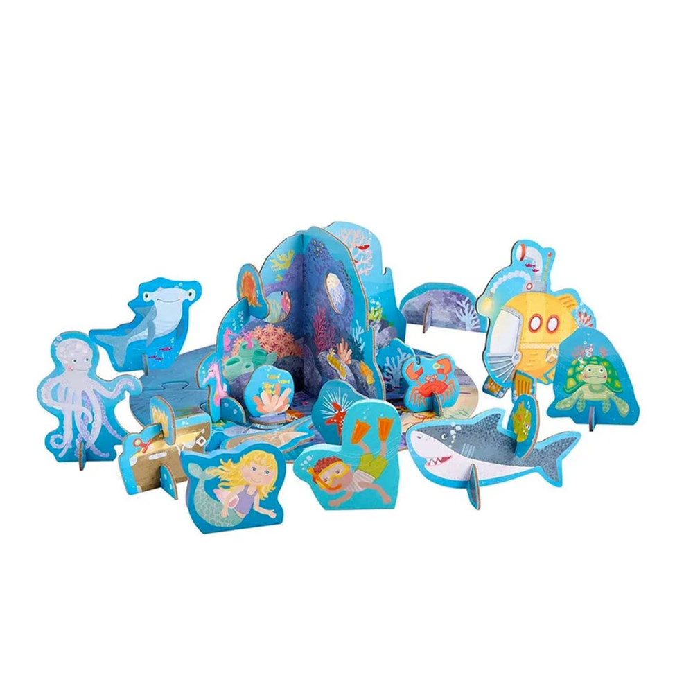 3D Puzzle Play World - Underwater (ML)