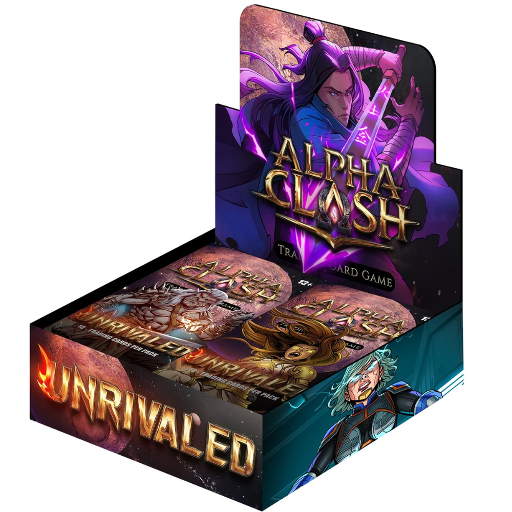 Alpha Clash TCG - Unrivaled Booster Display (24un.) (EN)