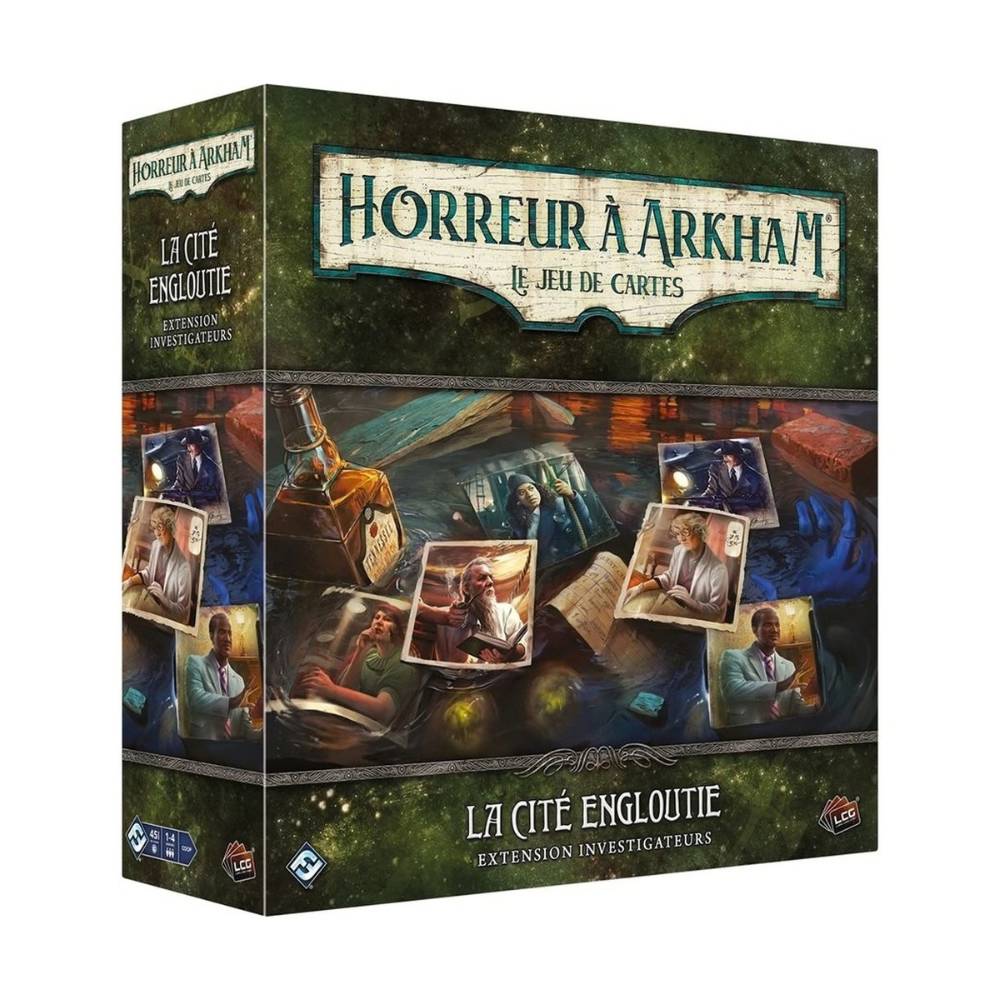 Horreur a Arkham JCE: La Cite Engloutie - Extension Investigateurs (FR)