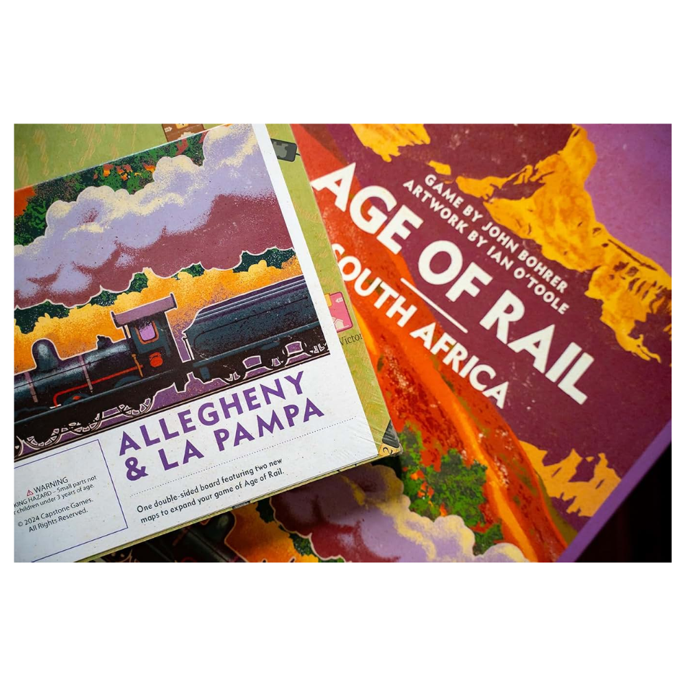 Age of Rail: Expansion Maps: Allegheny & La Pampa (EN)