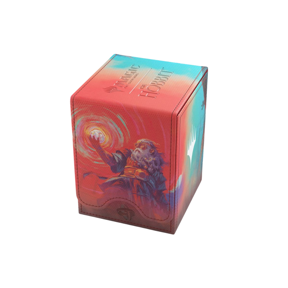 Deck Box: Magic: The Gathering - The Hobbit: Squire XL (80 ct.) - The Arkenstone / Smaug, Worm of Drea