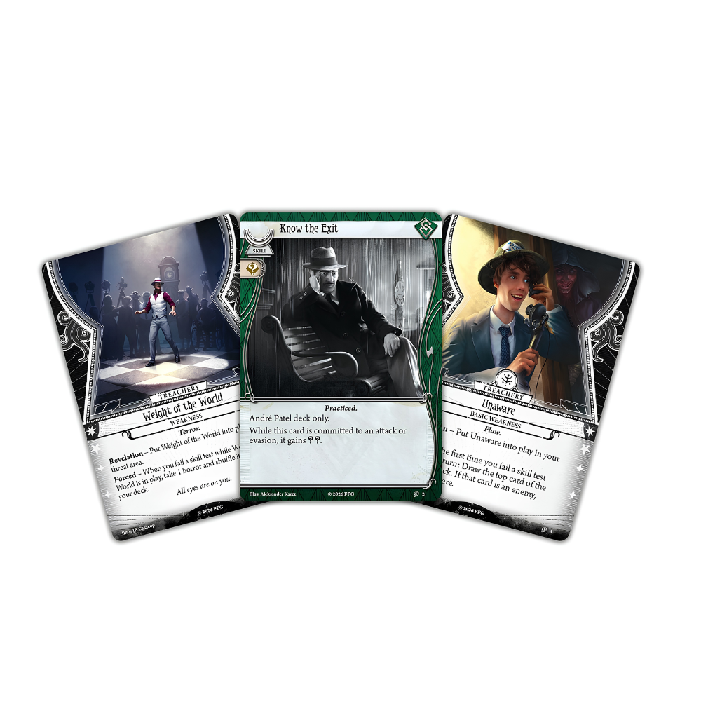 Arkham Horror LCG: Andre Patel - Investigator Deck (EN)