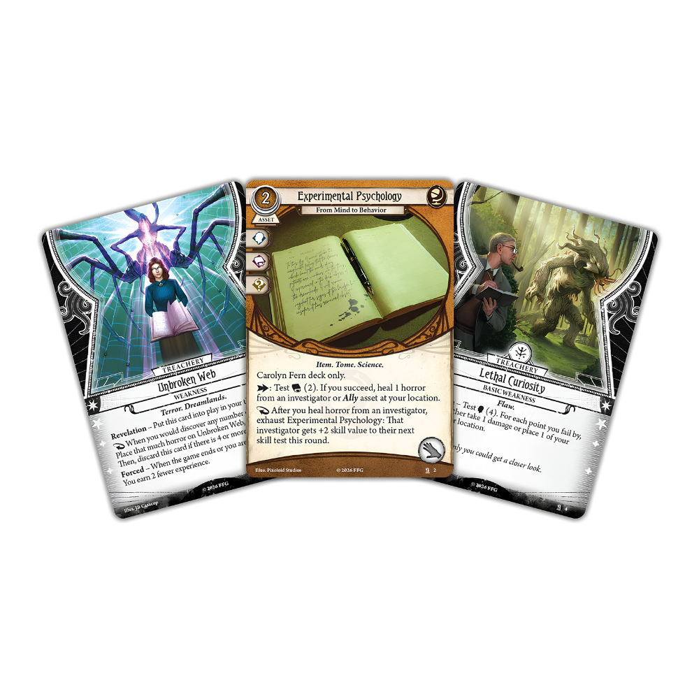 Arkham Horror LCG: Carolyn Fern - Investigator Deck (EN)