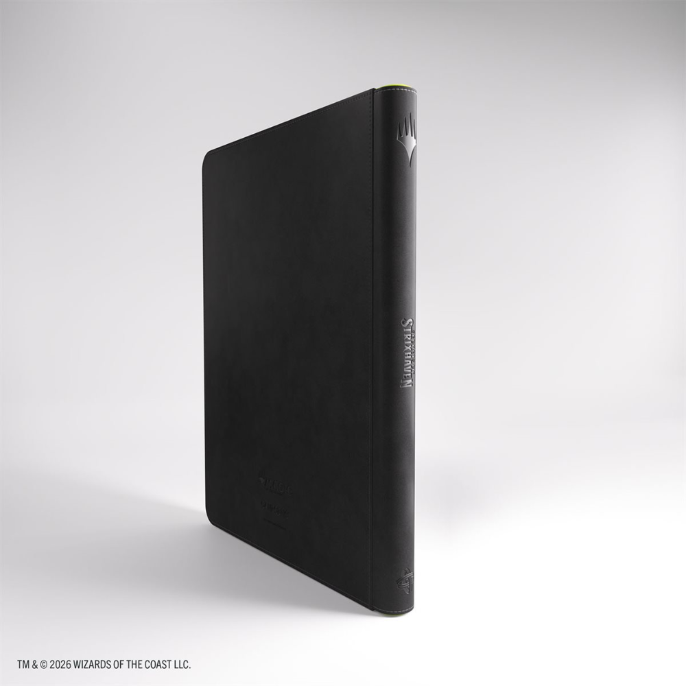Binder: Zip-Up Album: 18 pkt: Magic: The Gathering-Secrets of Strixhaven: Black / Green (ML)