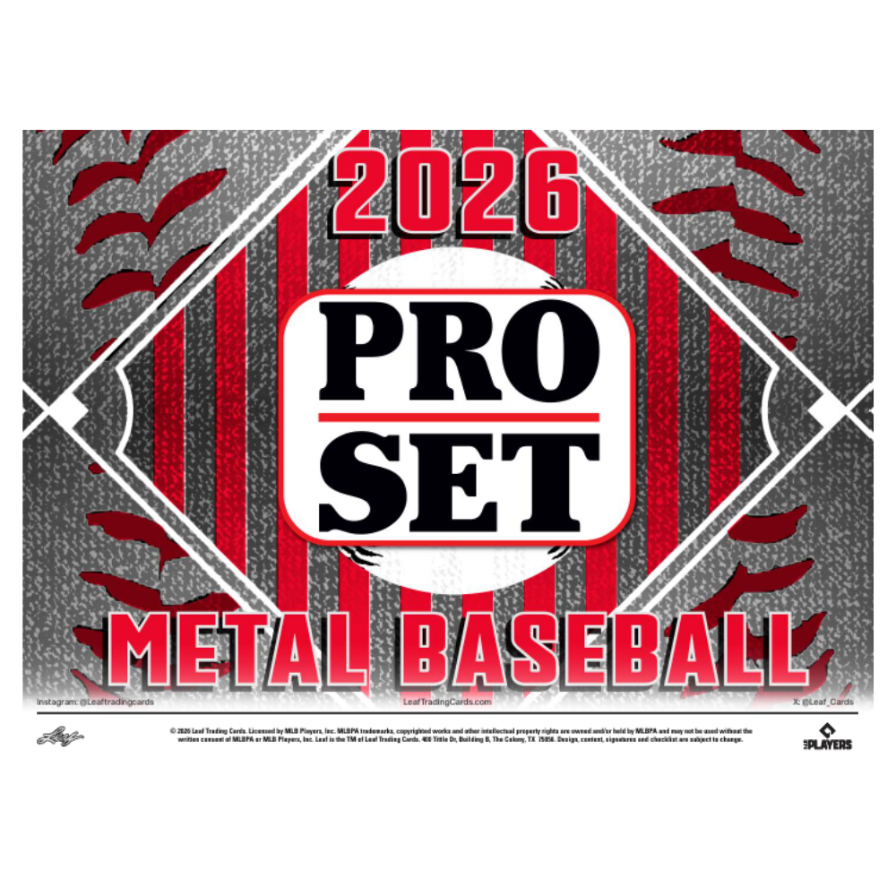 2026 Leaf Pro Set Metal Baseball Jumbo