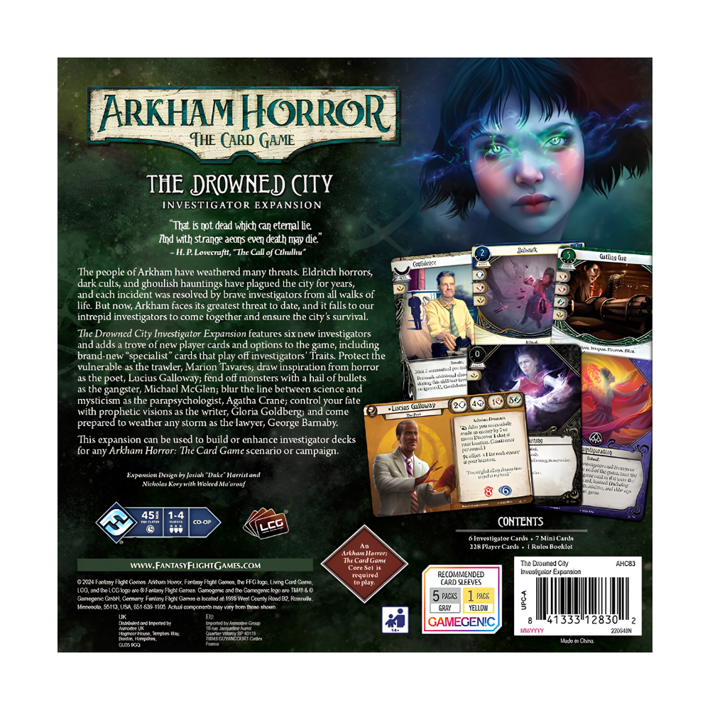 Arkham Horror LCG: The Drowned City - Investigator Expansion (EN)