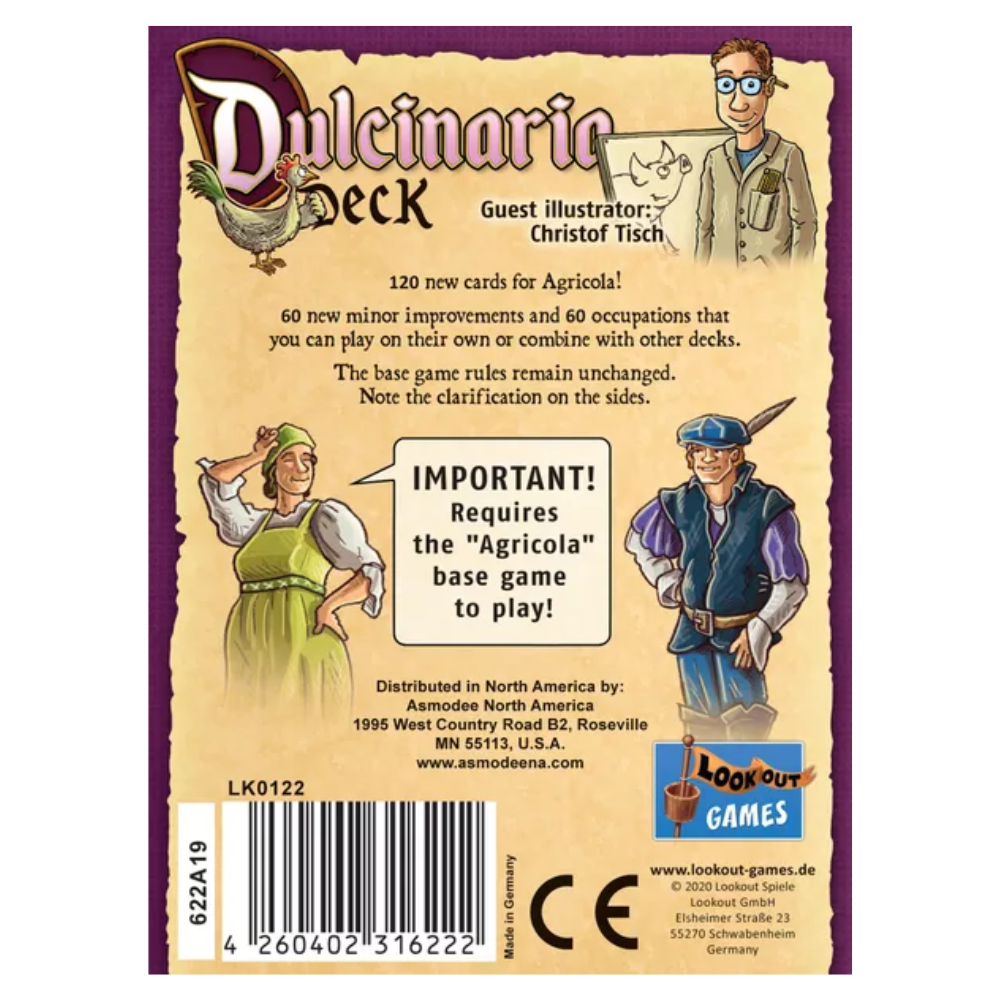 Agricola: Dulcinaria Deck (EN)