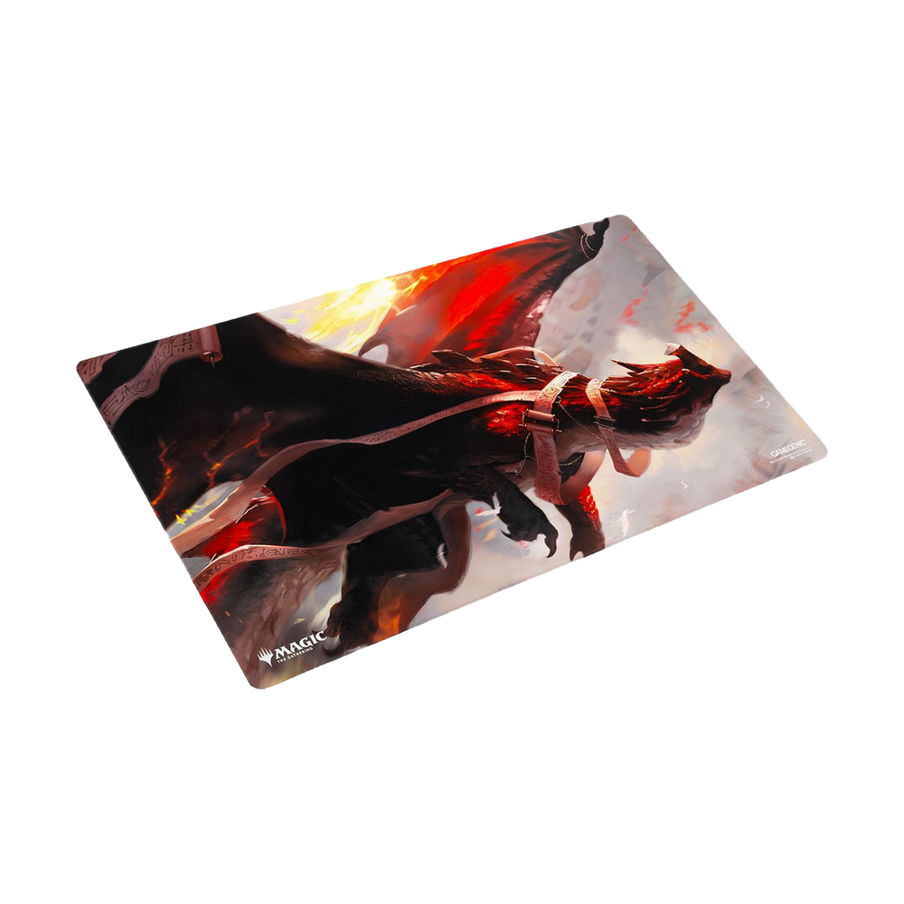 Playmat: Shiny: Magic: The Gathering-Secrets of Strixhavent - Lorehold, The Historian (ML)