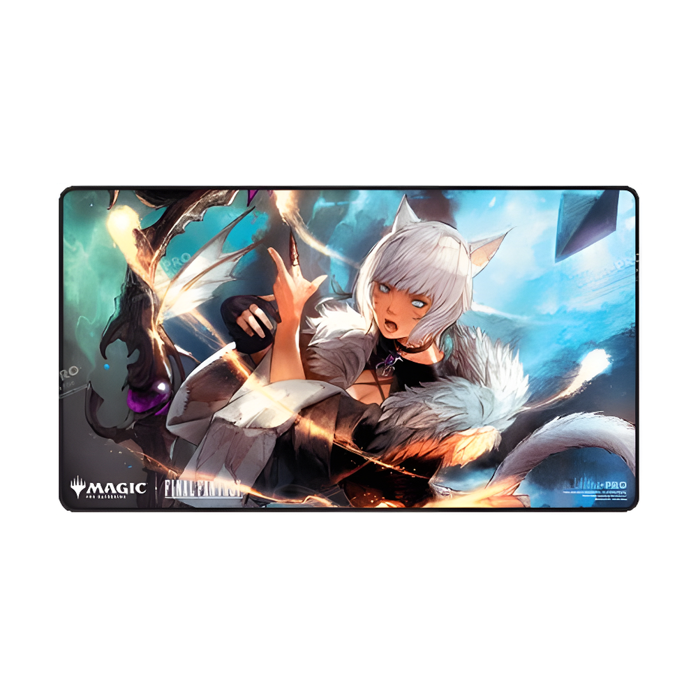 Playmat: Stitched (Black): Magic: The Gathering - Final Fantasy: Y'shtola Rhul (EN)