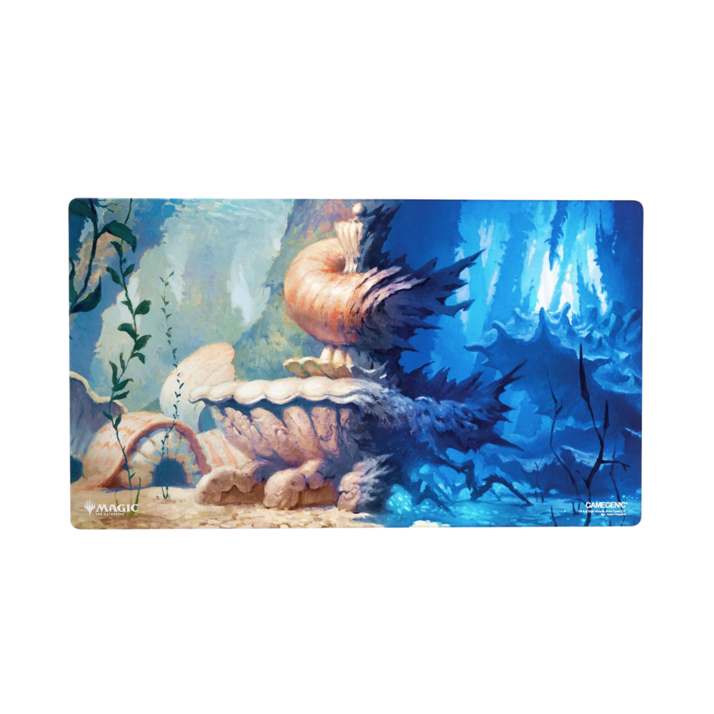 Playmat: Shiny Treatment: Magic: The Gathering - Lorwyn Eclipsed: Hallowed Fountain (ML)