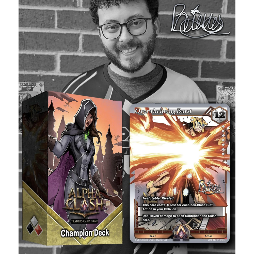Alpha Clash TCG - Champion Deck - Brandon Nieves: Clarity, Deadly Duelist (EN)